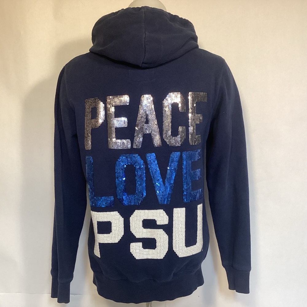 Penn State Nittany Lions Peace Love PSU Women’s Hoodie size small